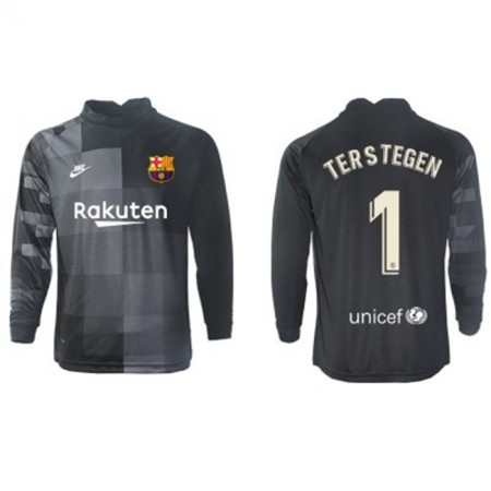 Fußballtrikots FC Barcelona Torwart Ter Stegen 1 2021-2022 Langarm Auswärts-trikot kaufen